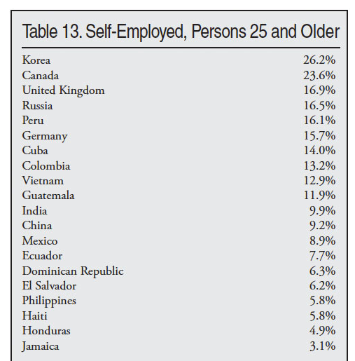 self employment