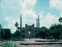 Gateway of Akbar's Tomb at Sikandra