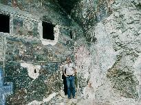 Me at the Sümela Monastery.