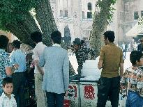 Drink vendor in Isfahan